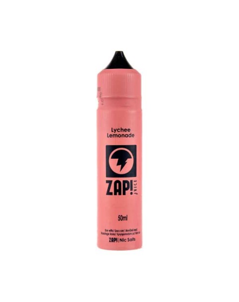 Lychee Lemonade Shortfill E-Liquid by Zap! Juice