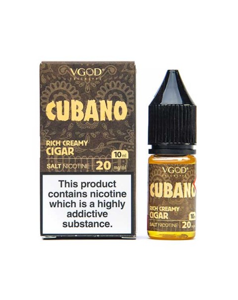 Cubano Nic Salt E-Liquid by VGod