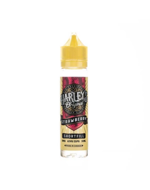 Strawberry Custard Shortfill E-Liquid by Harley's Original