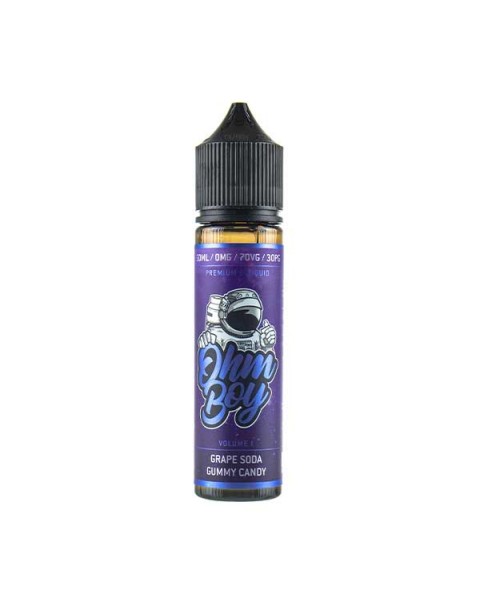 Grape Soda Gummy Candy Shortfill E-Liquid by Ohm Boy