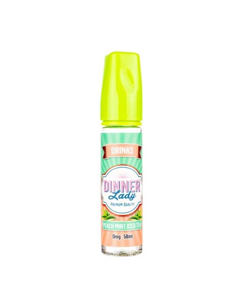 Peach Mint Iced Tea Shortfill E-Liquid by Dinner Lady