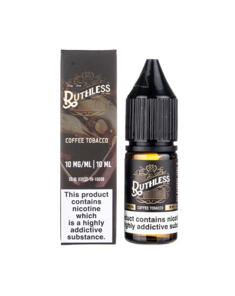 Coffee Tobacco Nic Salt E-Liquid by Ruthless