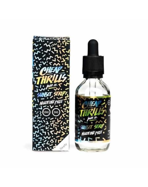 Sunset Strip Shortfill E-Liquid by Cheap Thrills