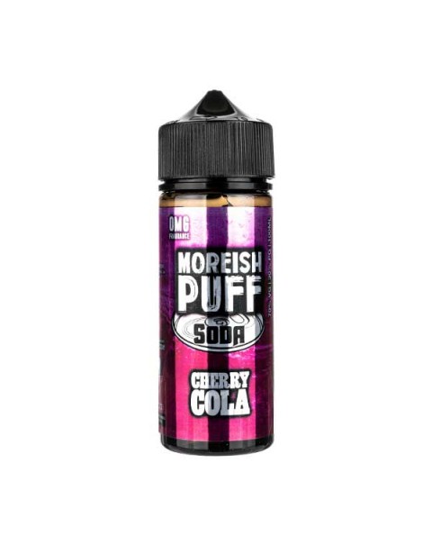 Soda Cherry Cola Shortfill E-Liquid by Moreish Puff