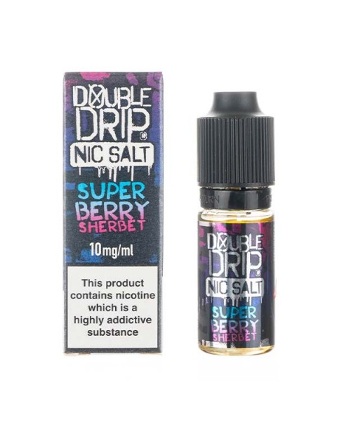 Super Berry Sherbet Nic Salt E-Liquid by Double Drip