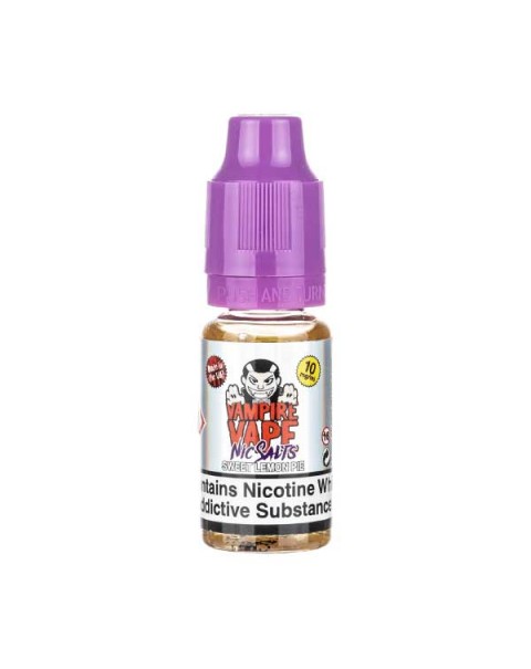 Sweet Lemon Pie Nic Salt E-Liquid by Vampire Vape