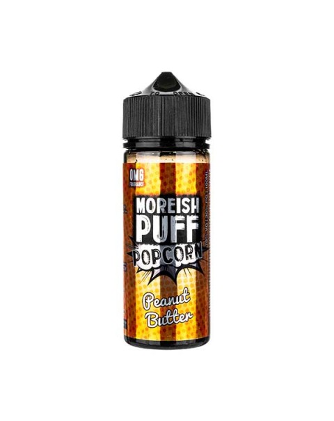 Peanut Butter Popcorn Shortfill E-Liquid by Moreish Puff