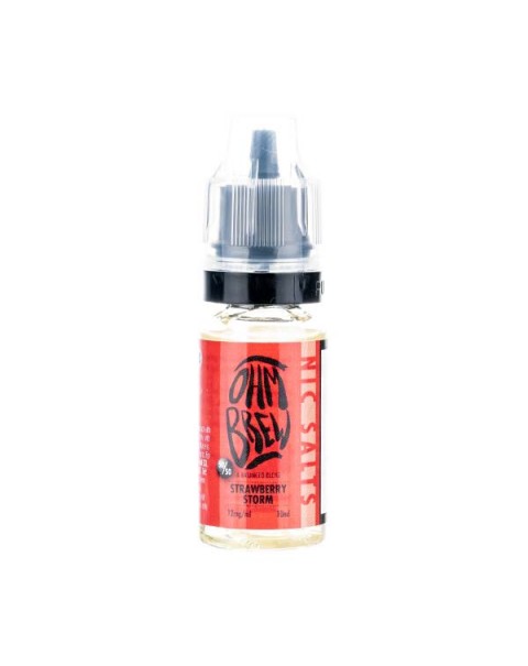 Strawberry Storm Nic Salt E-Liquid by Ohm Brew