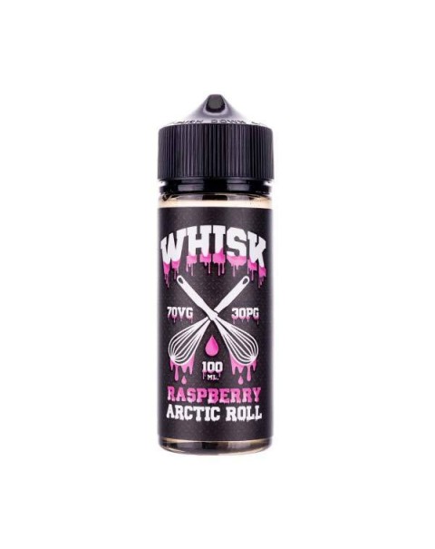 Raspberry Arctic Roll 100ml Shortfill E-Liquid by Whisk