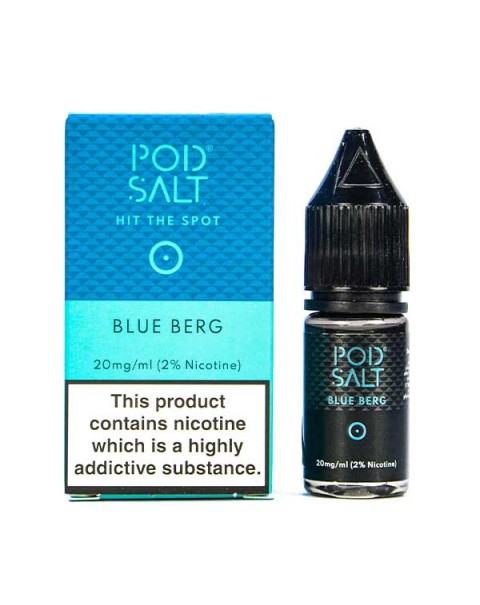 Blue Berg Nic Salt E-Liquid by Pod Salt