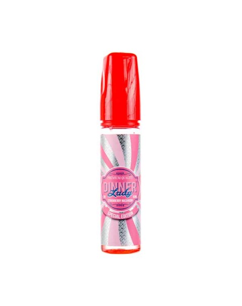 Strawberry Macaroon Shortfill E-Liquid by Dinner Lady