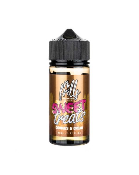 Cookies & Cream Shortfill E-Liquid by No Frills