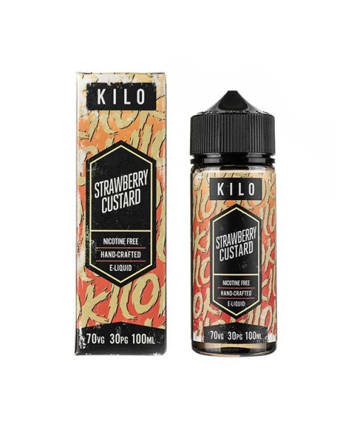 Strawberry Custard Shortfill E-Liquid by Kilo