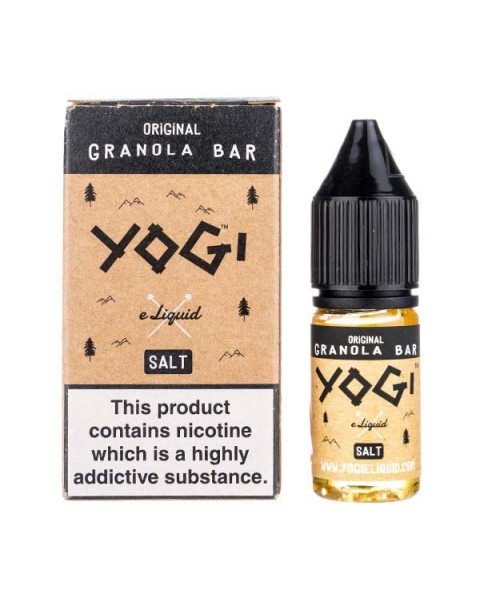 Original Granola Bar Nic Salt E-Liquid by Yogi Salts