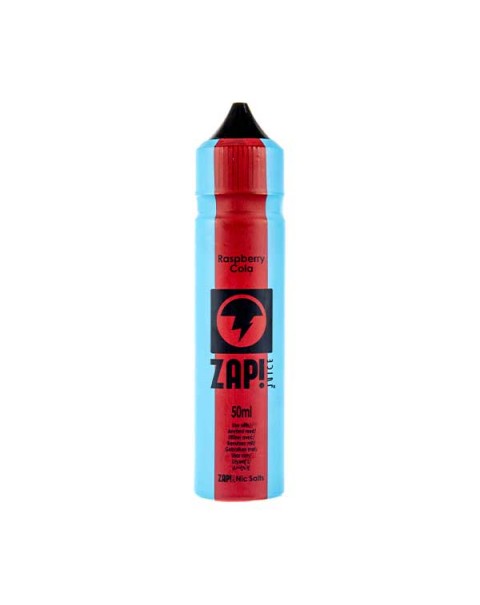 Raspberry Cola Shortfill E-Liquid by Zap! Juice