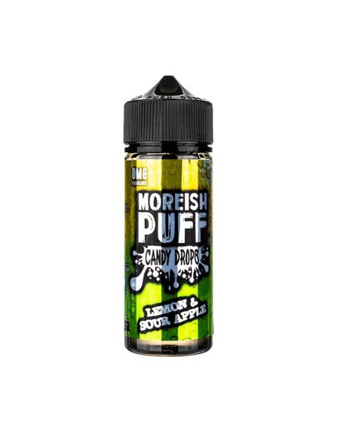 Lemon & Sour Apple Candy Drops Shortfill E-Liquid by Moreish Puff