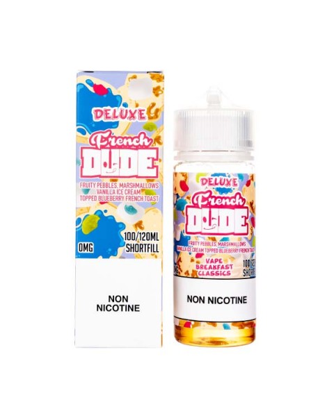 Deluxe French Dude 100ml Shortfill E-Liquid by Vape Breakfast Classics