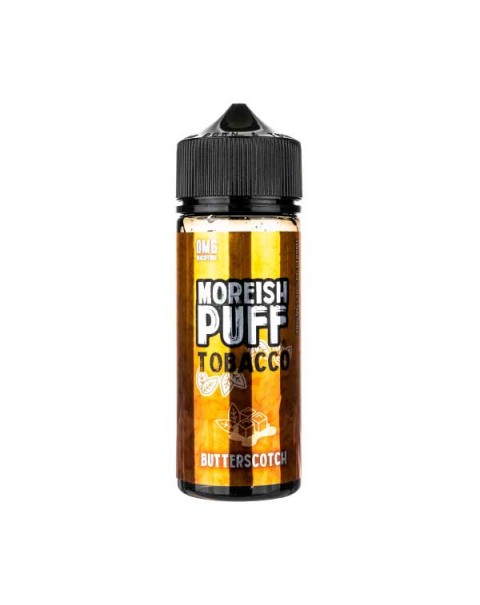 Butterscotch Tobacco Shortfill E-Liquid by Moreish Puff