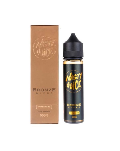 Tobacco Bronze Blend Shortfill E-Liquid by Nasty Juice