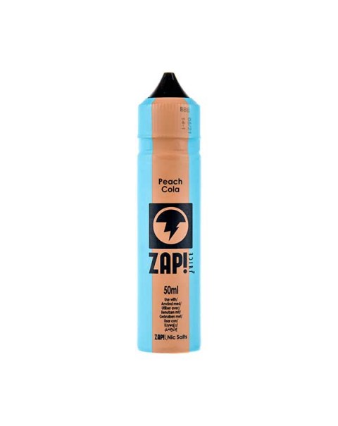 Peach Cola Shortfill E-Liquid by Zap! Juice