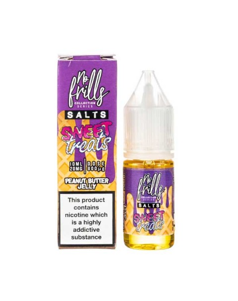 Peanut Butter & Jelly Nic Salt E-Liquid by No Frills