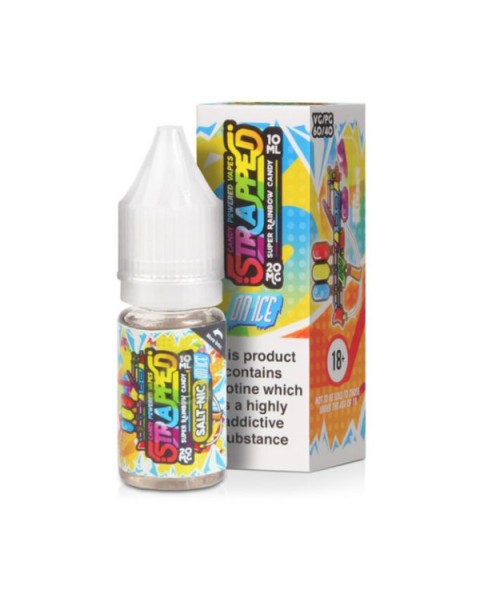 Super Rainbow Candy ON ICE Nic Salt E-Liquid by Strapped