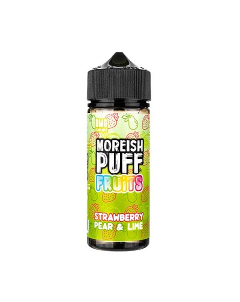 Strawberry, Pear & Lime Shortfill E-Liquid by Moreish Puff