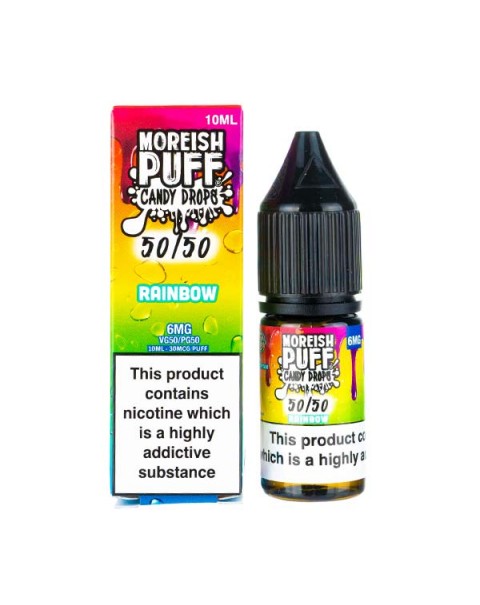 Rainbow Candy Drops 50/50 E-Liquid by Moreish Puff