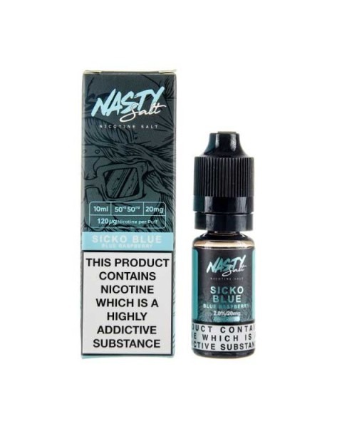 Sicko Blue Nic Salt E-Liquid by Nasty Juice