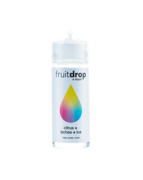 Citrus, Lychee & Ice 100ml Shortfill E-Liquid by Fruit Drop