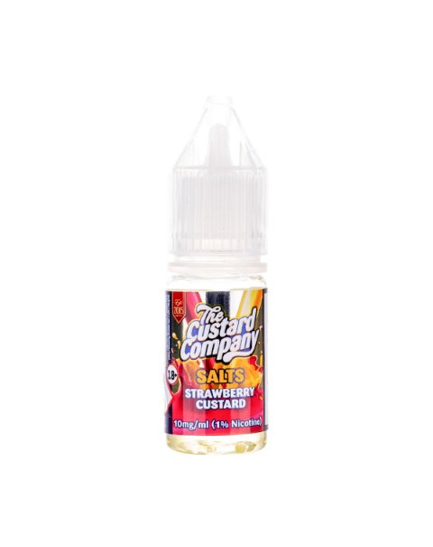 Strawberry Custard Nic Salt E-Liquid by The Custard Company