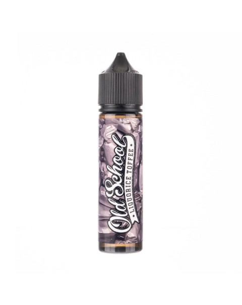 Liquorice Toffee 50ml Shortfill E-Liquid by Old School