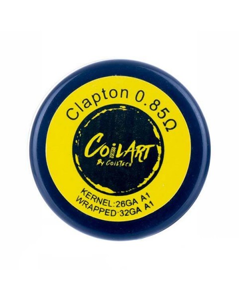 0.85ohm Premade Clapton Coils by CoilArt