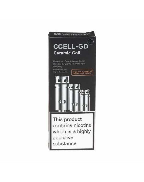 Ccell Coils - 5 Pack by Vaporesso