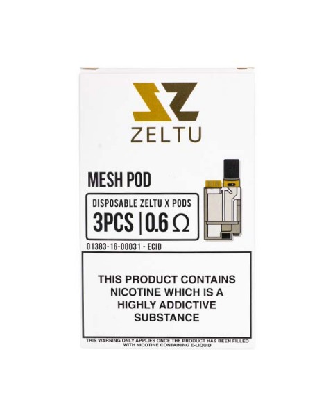 Refillable Pods for Zeltu X Pod Kit by Zeltu